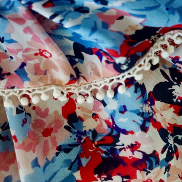 Parker 100% Silk Catamaran Romper Size S - Picture 7 of 12